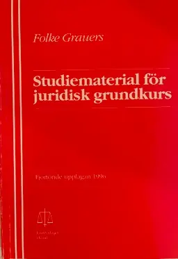 Studiematerial för juridisk grundkurs