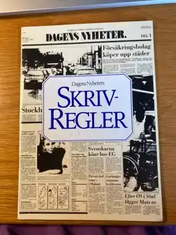 Dagens nyheters skrivregler