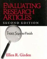 Evaluating research articles : from start to finish