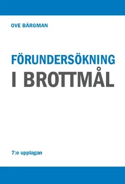 Förundersökning i brottmål