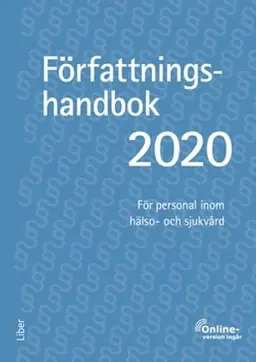 Författningshandbok 2020, bok med onlinetjänst
