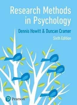 Research methods in psychology
