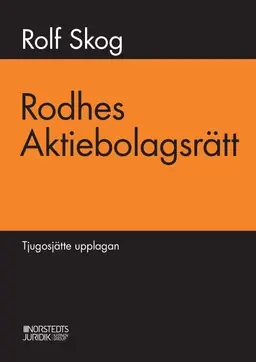 Rodhes aktiebolagsrätt - Begagnad bok