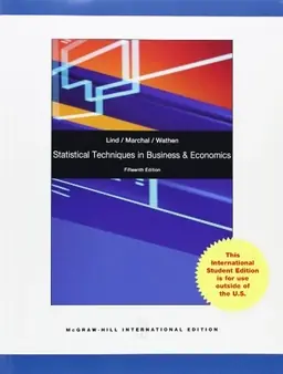 S/w: Statistical Techniques in Business and Economics with Connect Plus