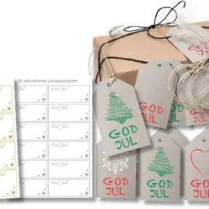 Julklappsetiketter