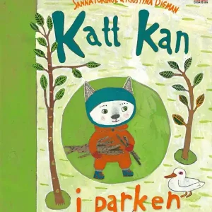 Katt kan i parken