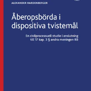 Åberopsbörda i dispositiva tvistemål