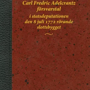 ADELCRANTZ - SVAR PÅ TAL
