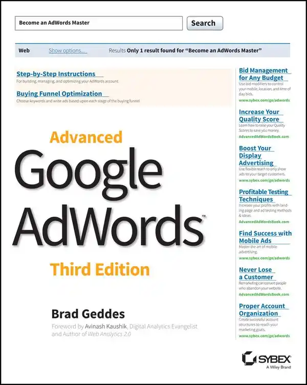 Advanced Google AdWords, 3rd Edition