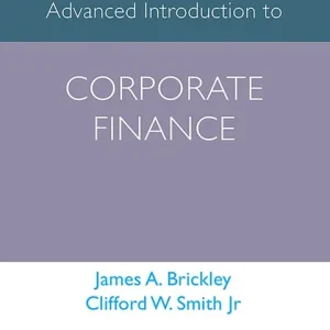 Advanced Introduction to Corporate Finance