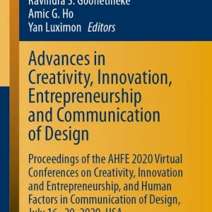 Advances in Creativity, Innovation, Entrepreneurship and Communication of Design