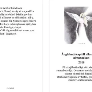 Änglabudskap till alla namn i almanackan 2018