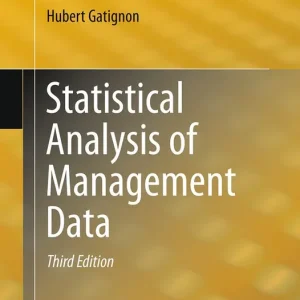 Statistical Analysis of Management Data