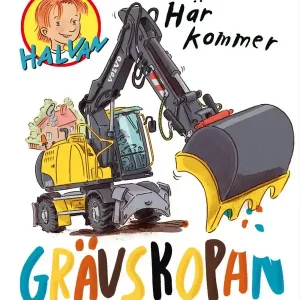 Här kommer grävskopan