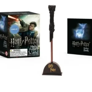 Harry Potter Wizards Wand with Sticker Book - lights up!