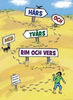 HÄRS OCH TVÄRS MED RIM OCH VERS - Begagnad bok