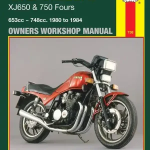 Haynes Yamaha XJ650 & 750 Owners Workshop Manual: 653cc-748cc. 1980 to 1984